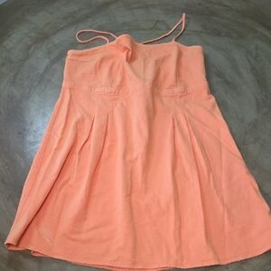 American Eagle Outfitters Peach Mini Dress